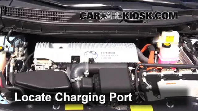 2012 Toyota Prius V 1.8L 4 Cyl. Climatisation Ajouter du réfrigérant